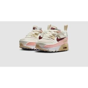 Nike Air Max 90 Easy On Phantom/ Echo Pink/ Sail/ Dark Team Red Sz 11C Sneakers